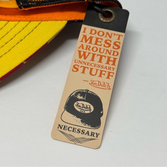 🔥LIM ED VON DUTCH FLAMES HAT - Picture 6 of 9